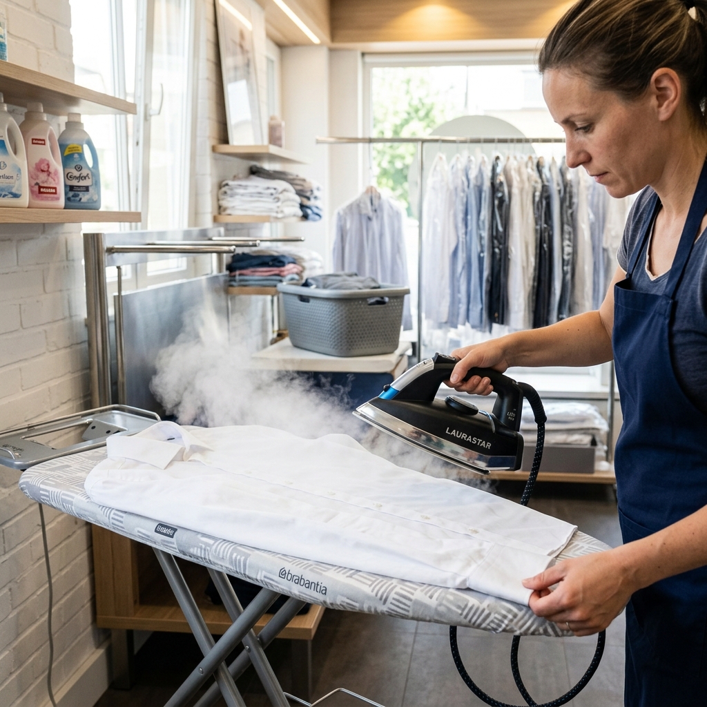 Crisp Steam Ironing